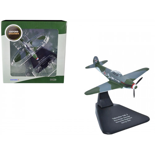Yakovlev Yak-3 Fighter Plane Pilot Roger Sauvage Nomandie Regiment (Spring 1945) 