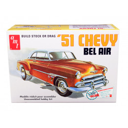 Skill 2 Model Kit 1951 Chevrolet Bel Air 2-in-1 Kit 