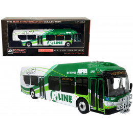New Flyer Xcelsior Charge NG Electric Transit Bus RIPTA (Rhode Island Public Transit Authority) 