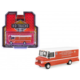 2019 Step Van 'Dallas Regional Urban Search & Rescue - Dallas Fire Department Texas' Red with White Top 'H.D. Trucks' Series 25 1/64 Diecast Model Car by Greenlight