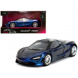 McLaren 720S Blue Metallic with Black Top 