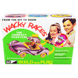 Skill 2 Snap Model Kit The Compact Pussycat with Penelope Pitstop Figurine 