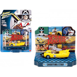 Racer X Shooting Star #9 Yellow with Collectible Tin Display 