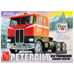 Skill 3 Model Kit Peterbilt 352 Pacemaker Cabover Tractor 