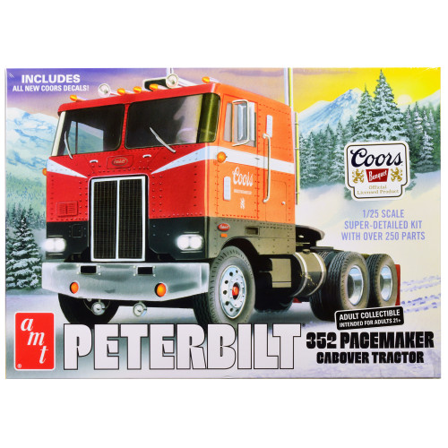 Skill 3 Model Kit Peterbilt 352 Pacemaker Cabover Tractor 