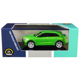 Audi RS Q8 Java Green Metallic 1/64 Diecast Model Car by Paragon