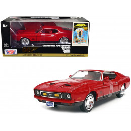 1971 Ford Mustang Mach 1 Red James Bond 007 