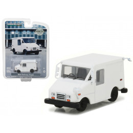 LLV Long Life Mail Delivery Truck Plain White 