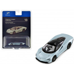 McLaren Speedtail Silver Metallic with Black Top 