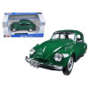 1973 Volkswagen Beetle Green 1/24 Diecast Model Car by Maisto
