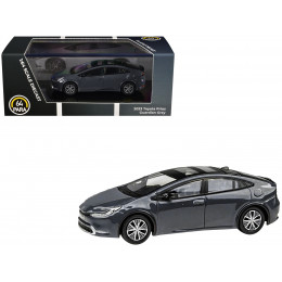 2023 Toyota Prius Guardian Gray 1/64 Diecast Model Car by Paragon Models