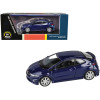 2007 Honda Civic Type R FN2 Sapphire Blue Metallic 1/64 Diecast Model Car by Paragon Models