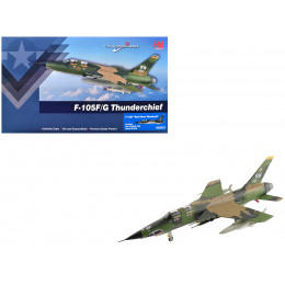 Republic F-105F Thunderchief Fighter-Bomber Aircraft '63-8331 Red River Showboat 354th Tactical Fighter Squadron 355th Tactical Fighter Wing Takhli Royal Thai AFB' United States Air Force 'Air Power Series' 1/72 Diecast Model by Hobby Master