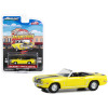 1969 Chevrolet Camaro SS Convertible Yellow with Black Stripes