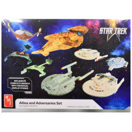 Skill 2 Model Kit Allies and Adversaries Space Ship Set 