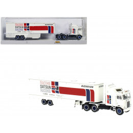 1980 Kenworth K-100 COE Aerodyne Transporter White 