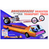 Skill 2 Model Kit Ramchargers Dragster and Advanced Design Transport Truck 2 Kits in 1 1/25 Scale Models by MPC