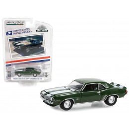 1969 Chevrolet Camaro Z/28 Green Metallic with White Stripes USPS (United States Postal Service) 