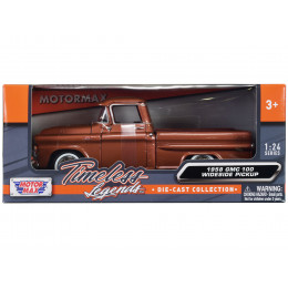 1958 GMC 100 Wideside Pickup Truck Brown Metallic 