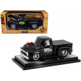 1956 Ford F-100 Pickup Truck Matt Black 