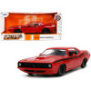 1973 Plymouth Barracuda Red with Black Stripes