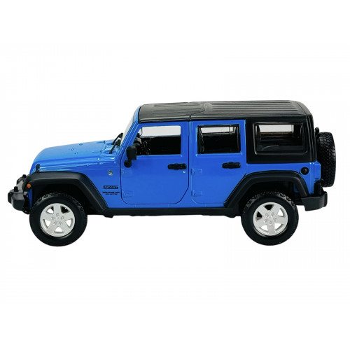 2015 Jeep Wrangler Unlimited Blue with Black Top 