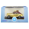 1946 DeSoto Suburban with Roof Rack and Luggage Trumpet Gold with Rhythm Brown Top 1/87 (HO) Scale Diecast Model Car by Oxford Diecast