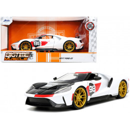 2021 Ford Gt #98 White 