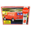 Skill 3 Model Kit 1977 Ford Delivery Van with 2 Bottles Crates and Vending Machine