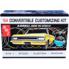 Skill 2 Model Kit 1964 Oldsmobile Cutlass F-85 Convertible 3-in-1 Kit 1/25 Scale Model by AMT