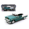 1955 Chevrolet Bel Air Hard Top Green Metallic and White 1/18 Diecast Model Car by Motormax