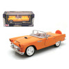 1956 Ford Thunderbird Orange 1/24 Diecast Car Model by Motormax