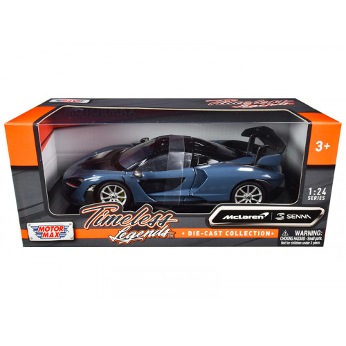 McLaren Senna Gray Metallic and Black 