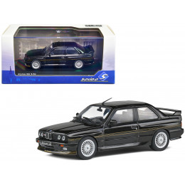 1989 BMW E30 M3 Alpina B6 3.5S Diamond Black Metallic 1/43 Diecast Model Car by Solido