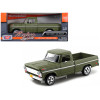 1969 Ford F-100 Pickup Truck Green 1/24 Diecast Model Car by Motormax