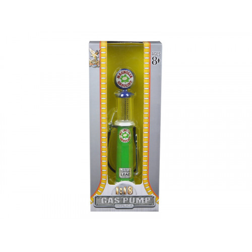 Magnolia Gasoline Vintage Gas Pump Cylinder 1/18 Diecast Replica by Road Signature
