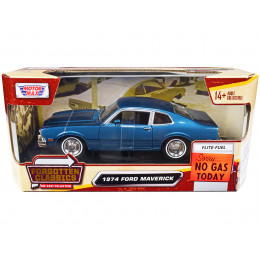1974 Ford Maverick Blue Metallic 