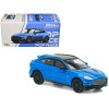 Aston Martin DBX 707 Blue with Black Top 1/64 Diecast Model Car by Pop Race
