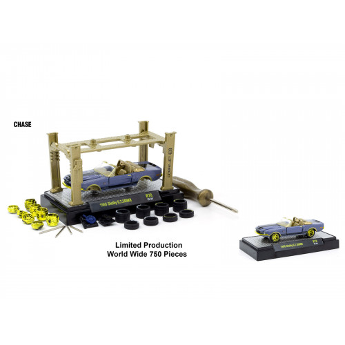 Model Kit 3 piece Car Set Release 78 Limited Edition to 9600 pieces Worldwide 1/64 Diecast Model Cars by M2 Machines