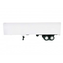 40ft Dry Van Trailer White 1/87 (HO) Plastic Model by Promotex