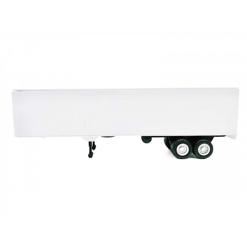40ft Dry Van Trailer White 1/87 (HO) Plastic Model by Promotex