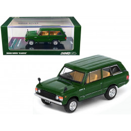 Land Rover Range Rover Classic RHD (Right Hand Drive) Lincoln Green 1/64 Diecast Model Car by Inno Models