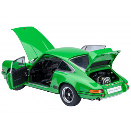 Porsche 911 Carrera 2.7 RS Viper Green with Black Stripes and Wheels 1/18 Model Car by Autoart