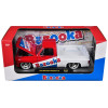 1973 Chevrolet Cheyenne 10 Pickup Truck Red and Blue with White Stripe