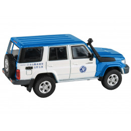 2014 Toyota Land Cruiser 76 RHD (Right Hand Drive) Blue and White 