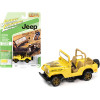 Jeep CJ-5 Sunshine Yellow with Golden Eagle Graphics
