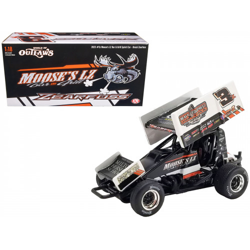 Winged Sprint Car #3Z Brock Zearfoss 
