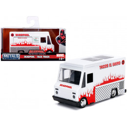 Deadpool Taco Truck White 