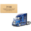 Kenworth T680 Truck Tractor Deep Cerulean Blue Metallic 