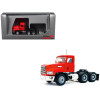Mack 603 Short Day Cab Red 1/87 (HO) Plastic Model Car by Promotex